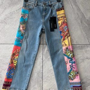 PRICE DROP! Genuine Versace Girls Multicolor Denim NWT